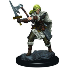 D&D Icons of the Realms - Premium Painted Miniatures - Human Barbarian Female